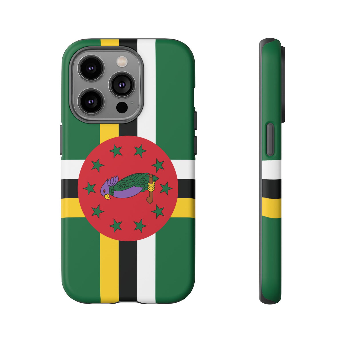 Dominica Flag Tough Phone Case - Irie Blues Boutique