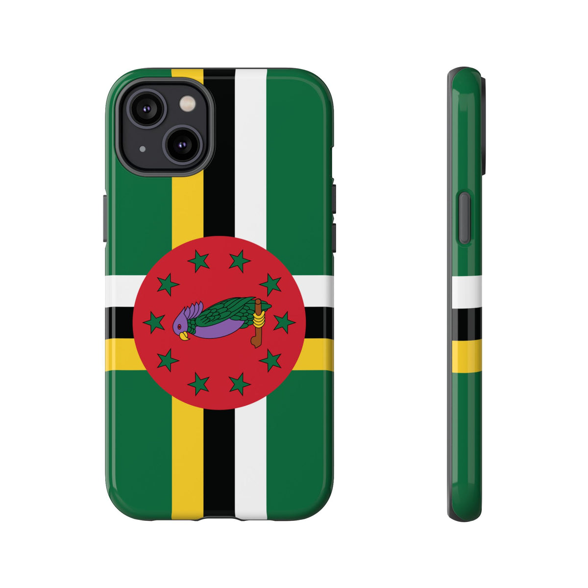 Dominica Flag Tough Phone Case - Irie Blues Boutique