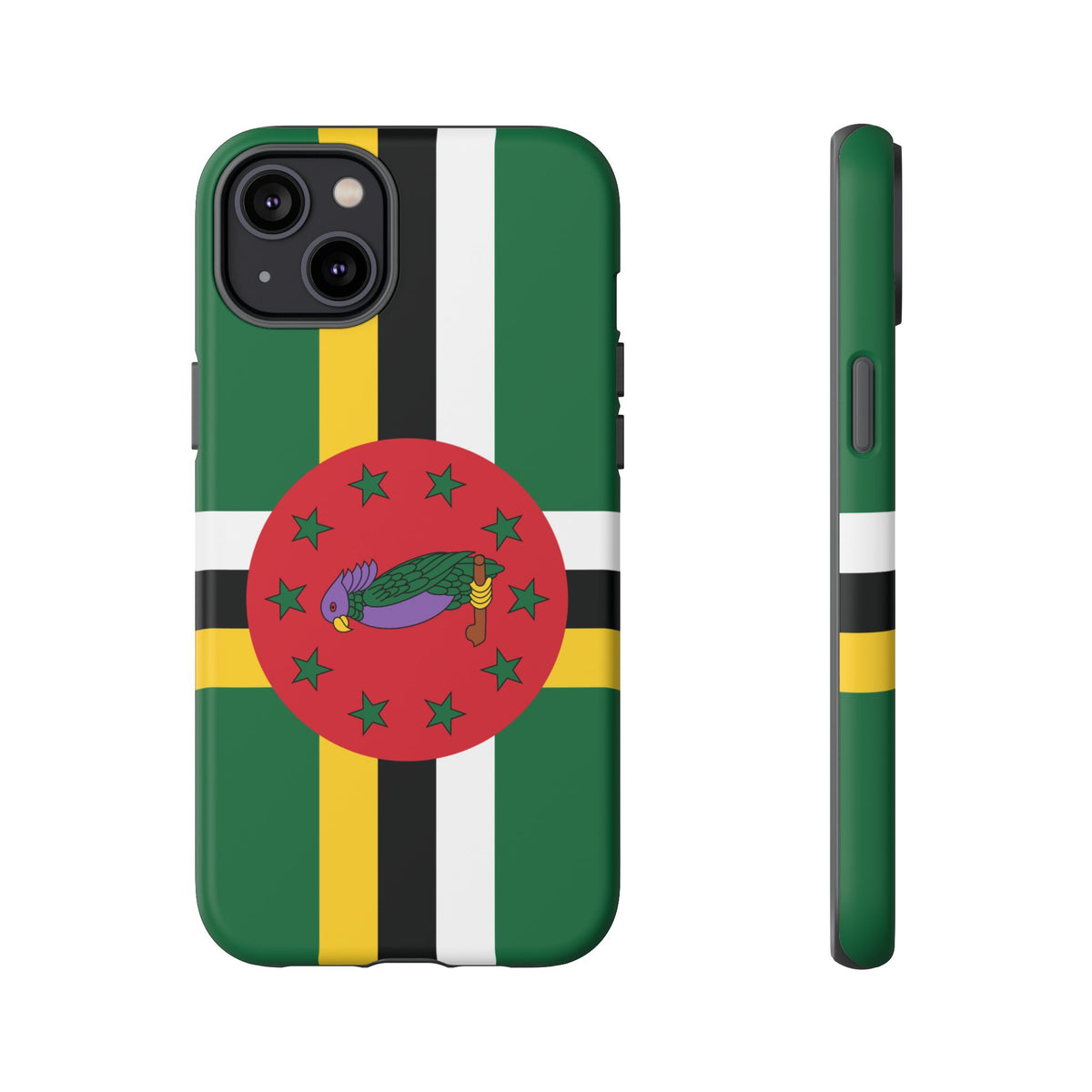 Dominica Flag Tough Phone Case - Irie Blues Boutique