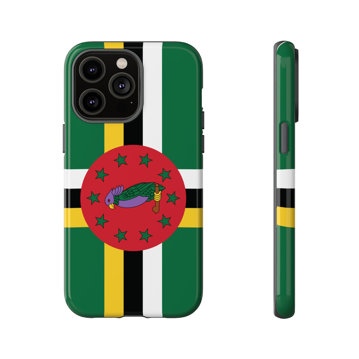 Dominica Flag Tough Phone Case - Irie Blues Boutique