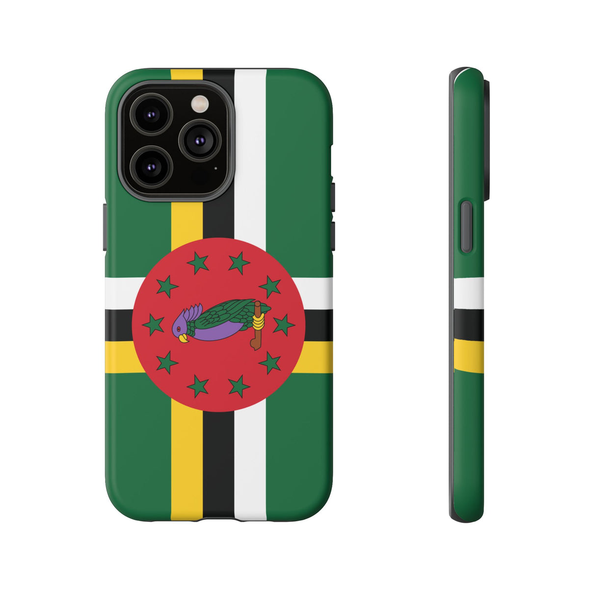 Dominica Flag Tough Phone Case - Irie Blues Boutique