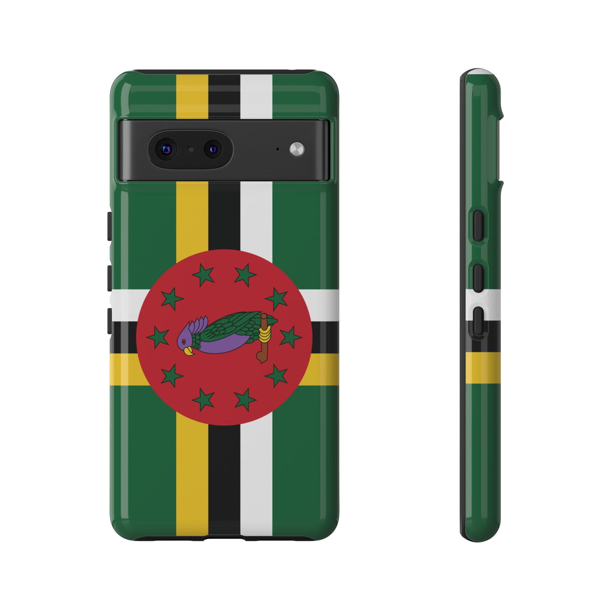 Dominica Flag Tough Phone Case - Irie Blues Boutique