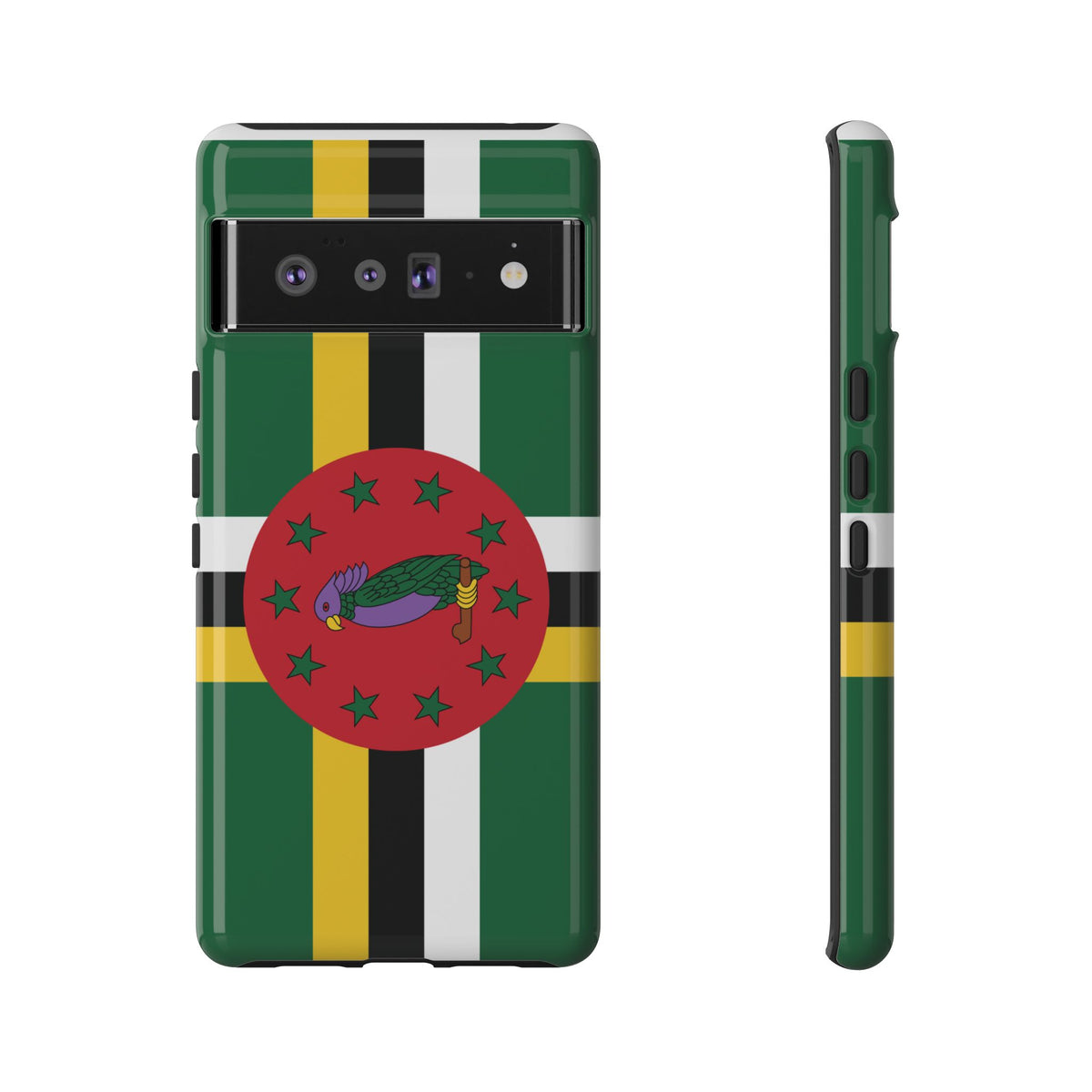 Dominica Flag Tough Phone Case - Irie Blues Boutique