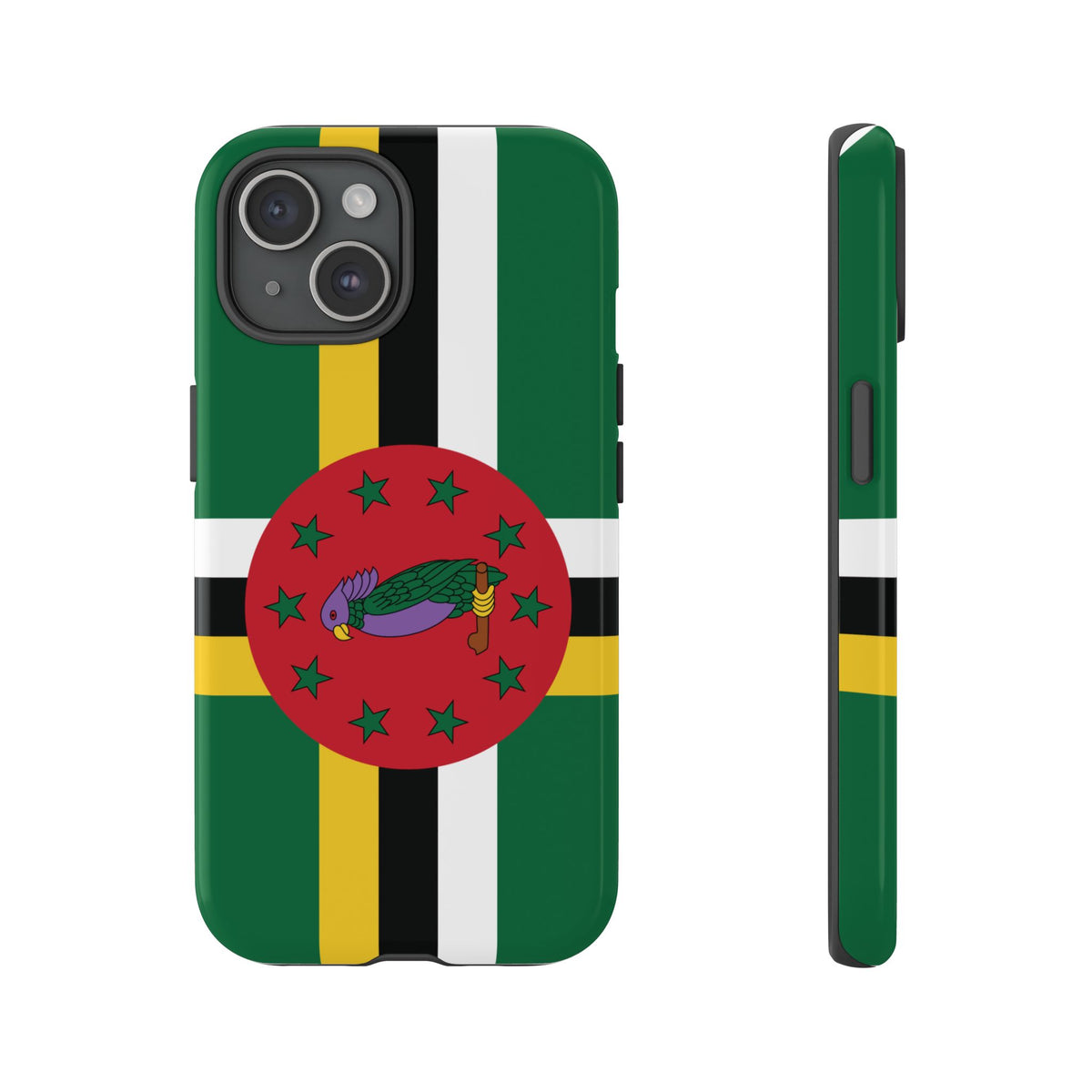 Dominica Flag Tough Phone Case - Irie Blues Boutique