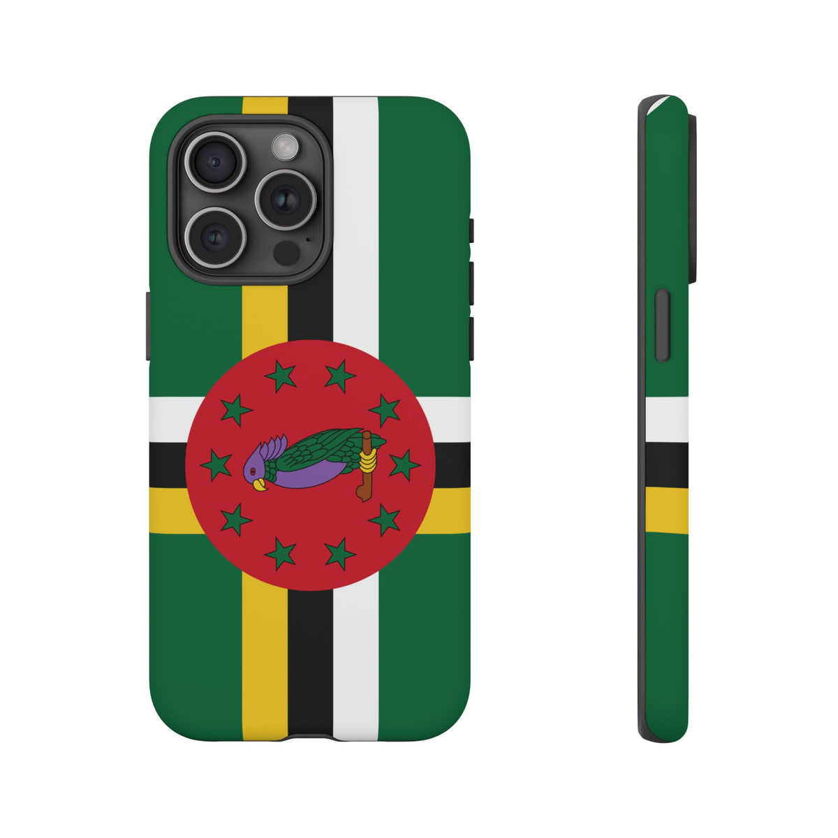 Dominica Flag Tough Phone Case - Irie Blues Boutique
