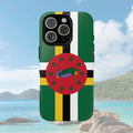 Dominica Flag Tough Phone Case - Irie Blues Boutique