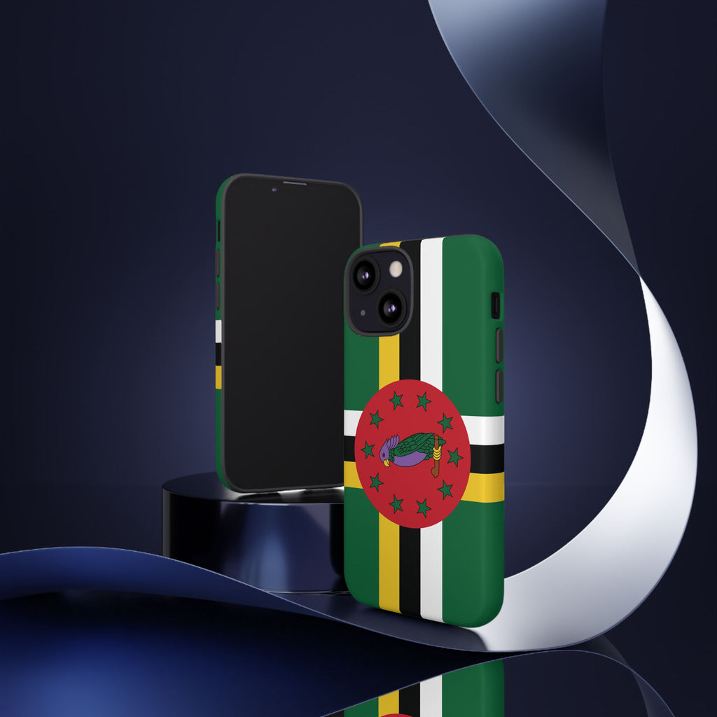 Dominica Flag Tough Phone Case - Irie Blues Boutique