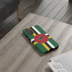 Dominica Flag Tough Phone Case - Irie Blues Boutique