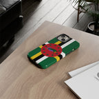 Dominica Flag Tough Phone Case - Irie Blues Boutique