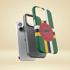 Dominica Flag Tough Phone Case - Irie Blues Boutique