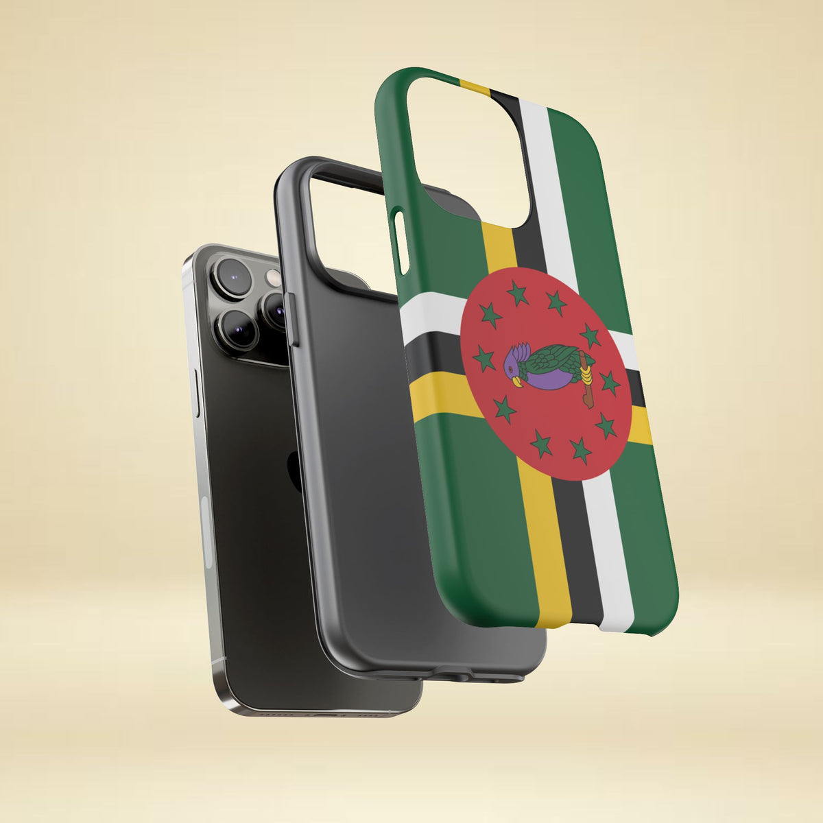 Dominica Flag Tough Phone Case - Irie Blues Boutique