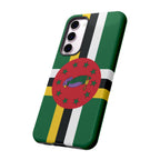 Dominica Flag Tough Phone Case - Irie Blues Boutique