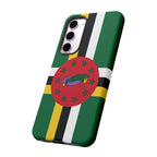 Dominica Flag Tough Phone Case - Irie Blues Boutique