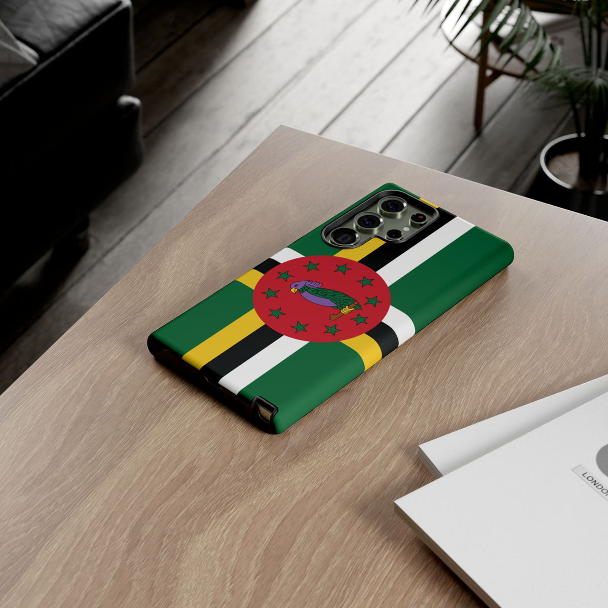 Dominica Flag Tough Phone Case - Irie Blues Boutique