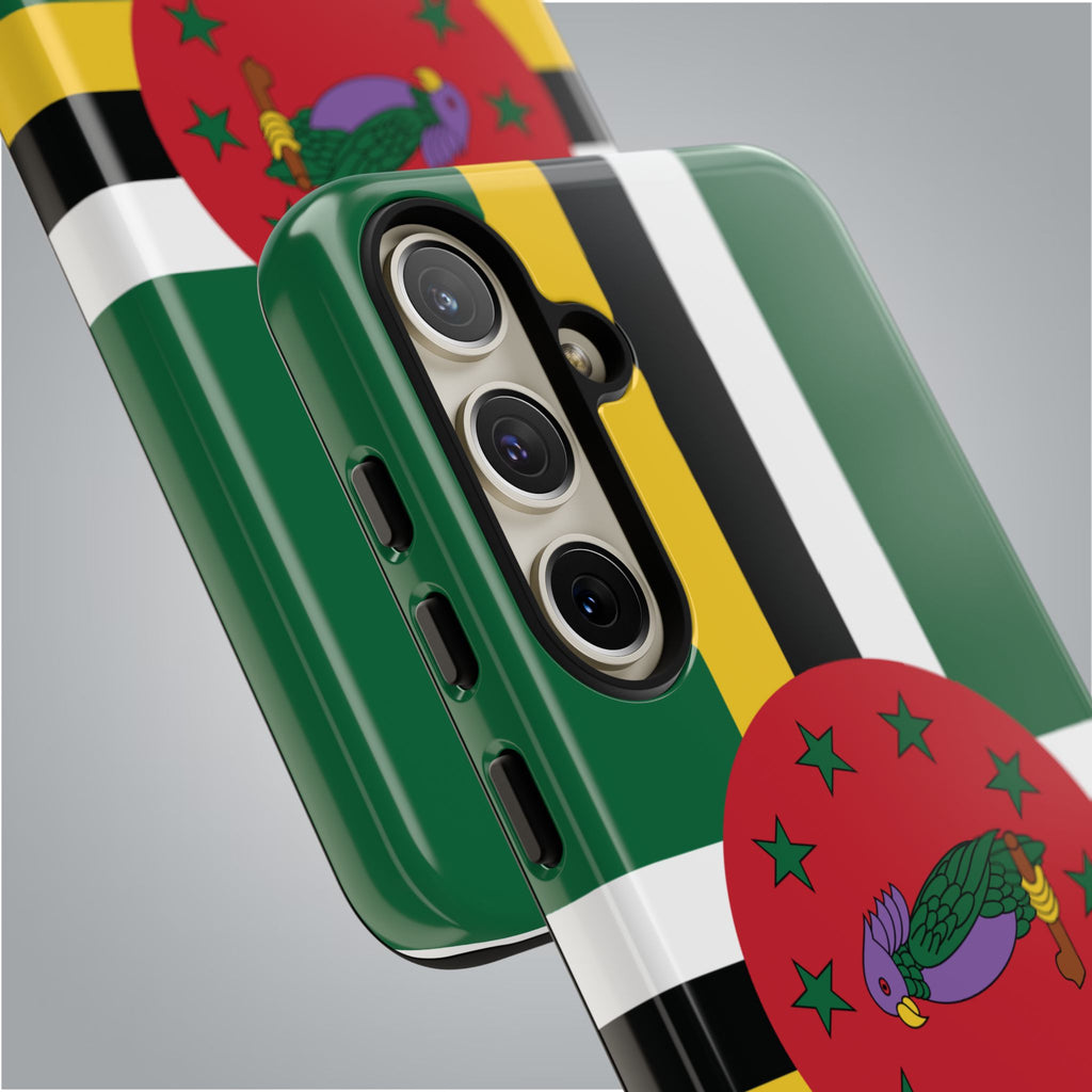 Dominica Flag Tough Phone Case - Irie Blues Boutique