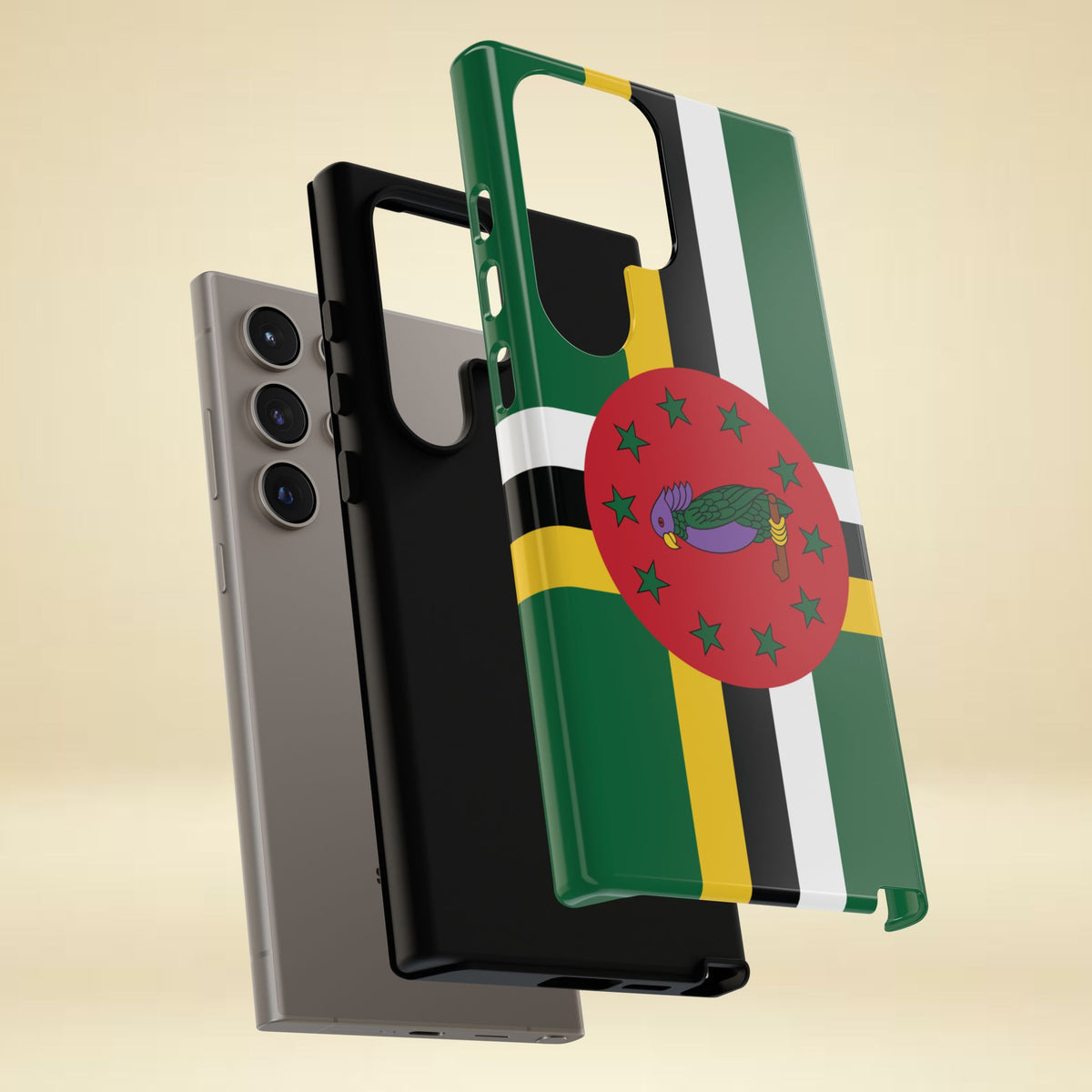 Dominica Flag Tough Phone Case - Irie Blues Boutique