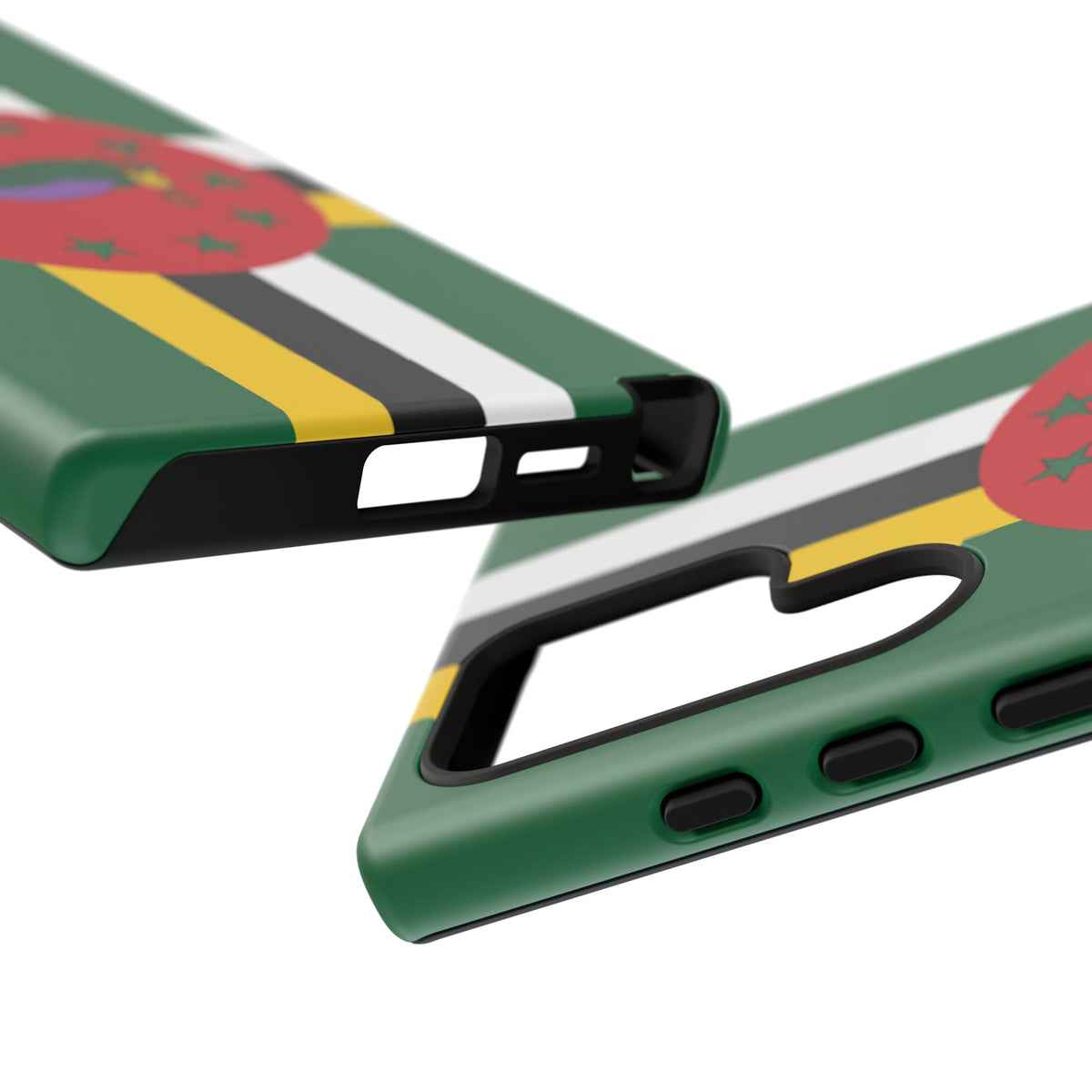 Dominica Flag Tough Phone Case - Irie Blues Boutique