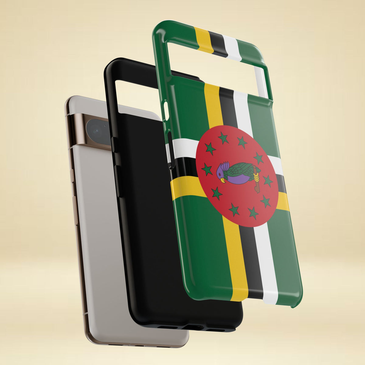 Dominica Flag Tough Phone Case - Irie Blues Boutique