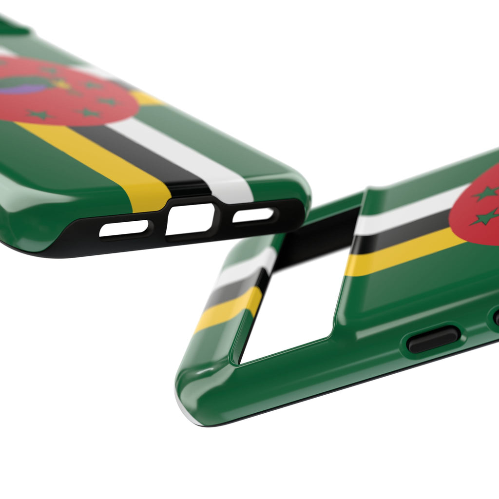 Dominica Flag Tough Phone Case - Irie Blues Boutique