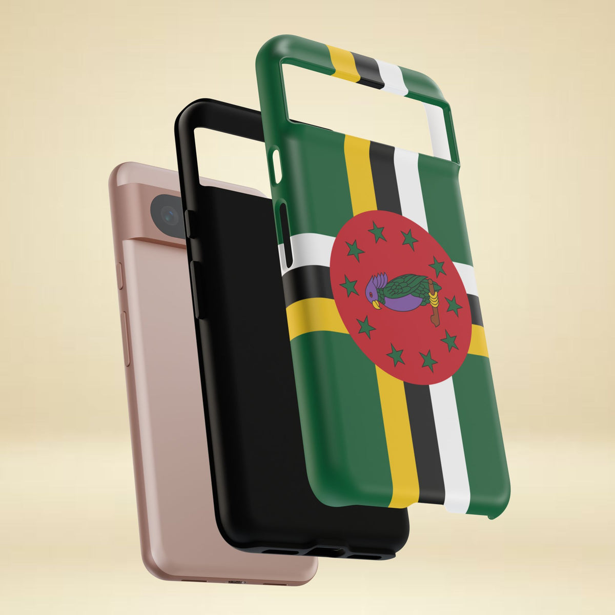 Dominica Flag Tough Phone Case - Irie Blues Boutique