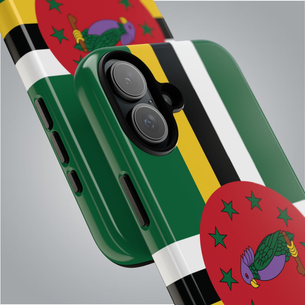 Dominica Flag Tough Phone Case - Irie Blues Boutique