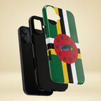 Dominica Flag Tough Phone Case - Irie Blues Boutique
