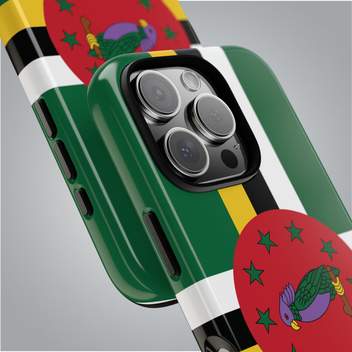 Dominica Flag Tough Phone Case - Irie Blues Boutique
