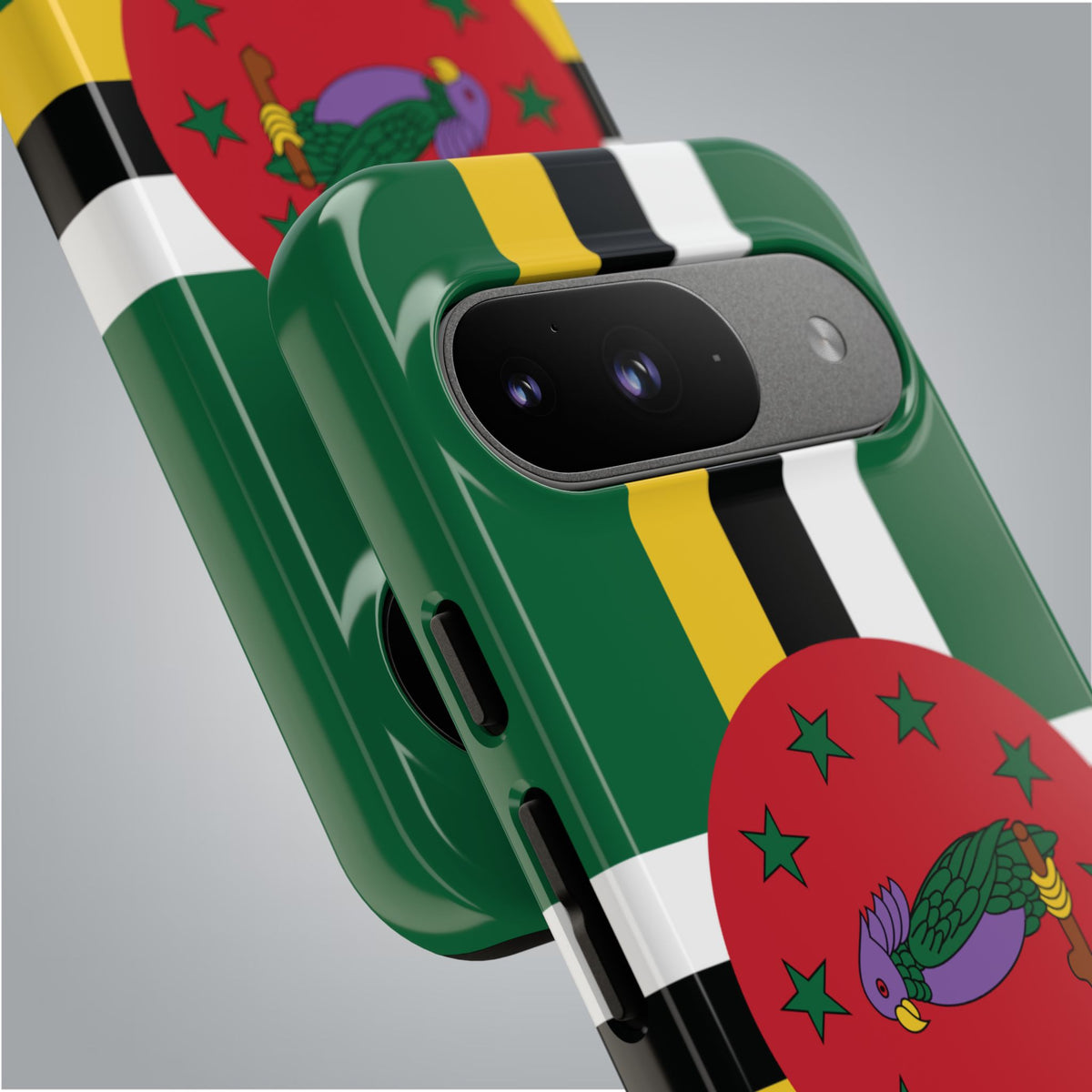 Dominica Flag Tough Phone Case - Irie Blues Boutique