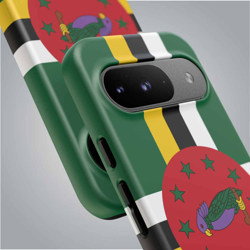 Dominica Flag Tough Phone Case - Irie Blues Boutique