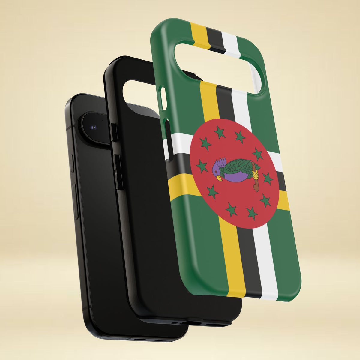 Dominica Flag Tough Phone Case - Irie Blues Boutique