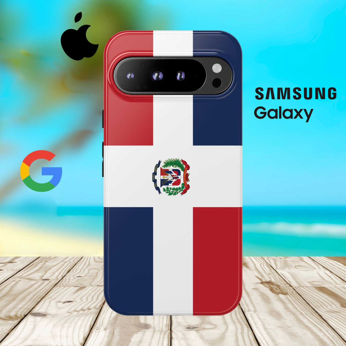 Dominican Republic Tough Phone Case - Irie Blues Boutique