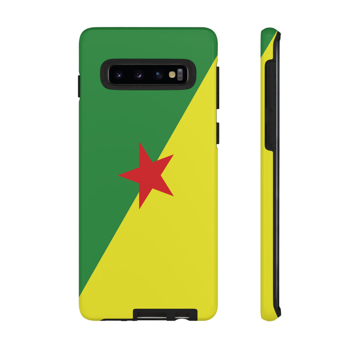 French Guiana Flag Tough Phone Case - Irie Blues Boutique