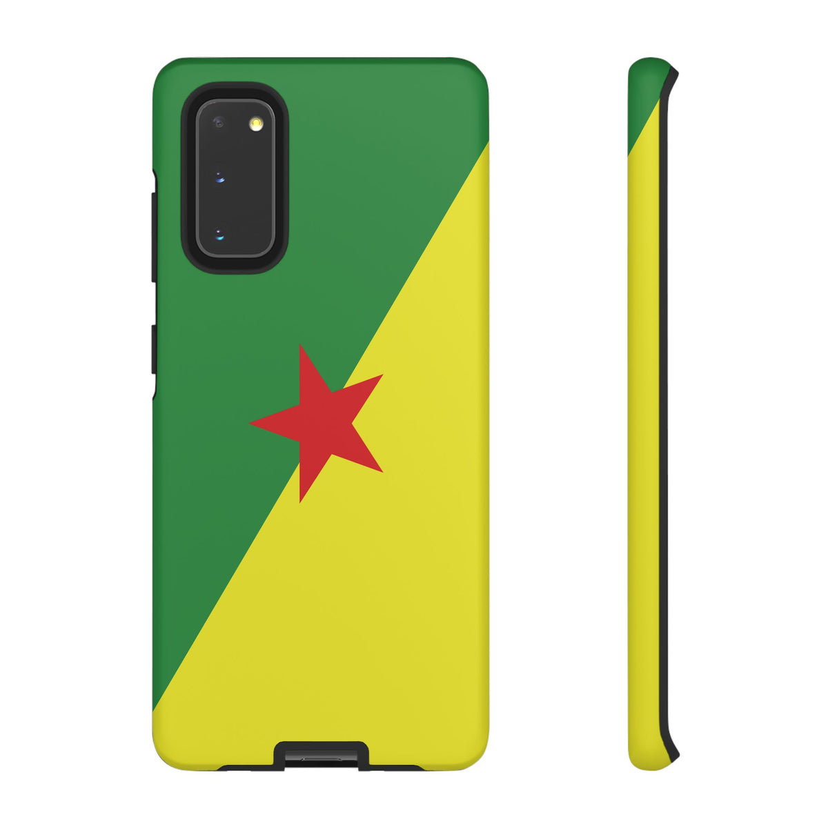 French Guiana Flag Tough Phone Case - Irie Blues Boutique