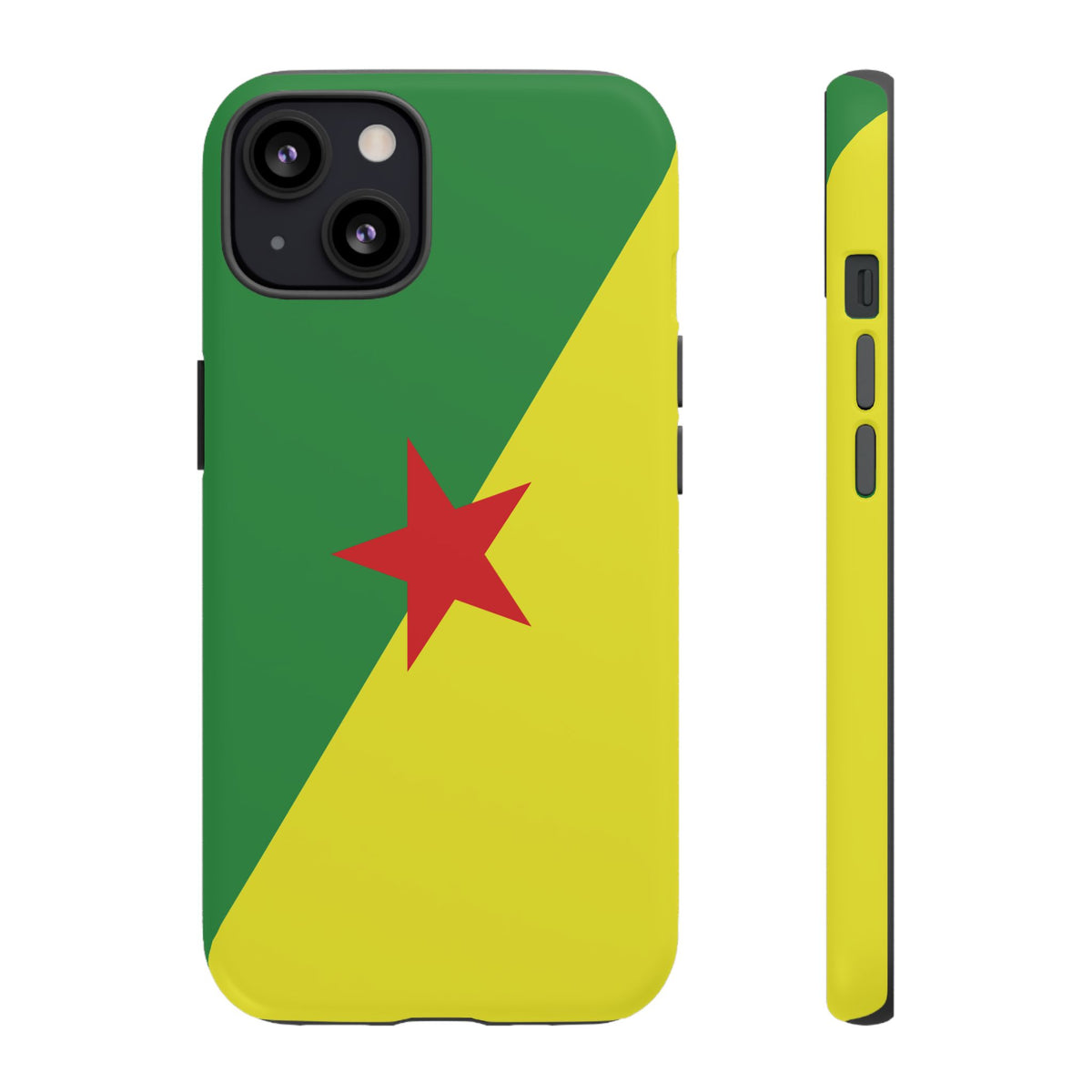 French Guiana Flag Tough Phone Case - Irie Blues Boutique