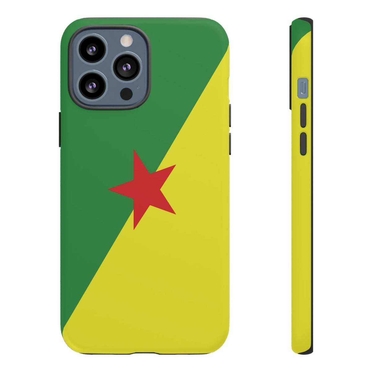 French Guiana Flag Tough Phone Case - Irie Blues Boutique