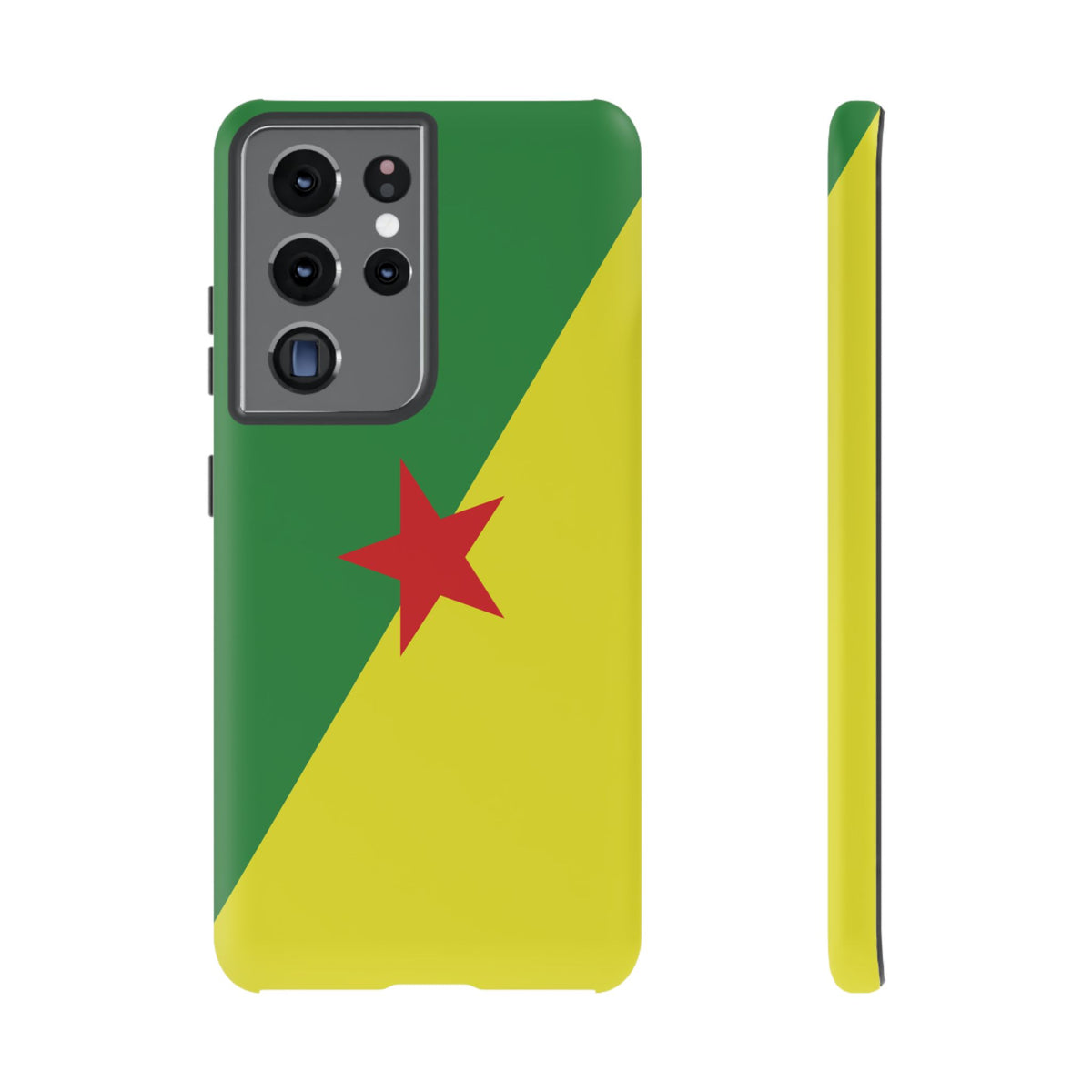 French Guiana Flag Tough Phone Case - Irie Blues Boutique