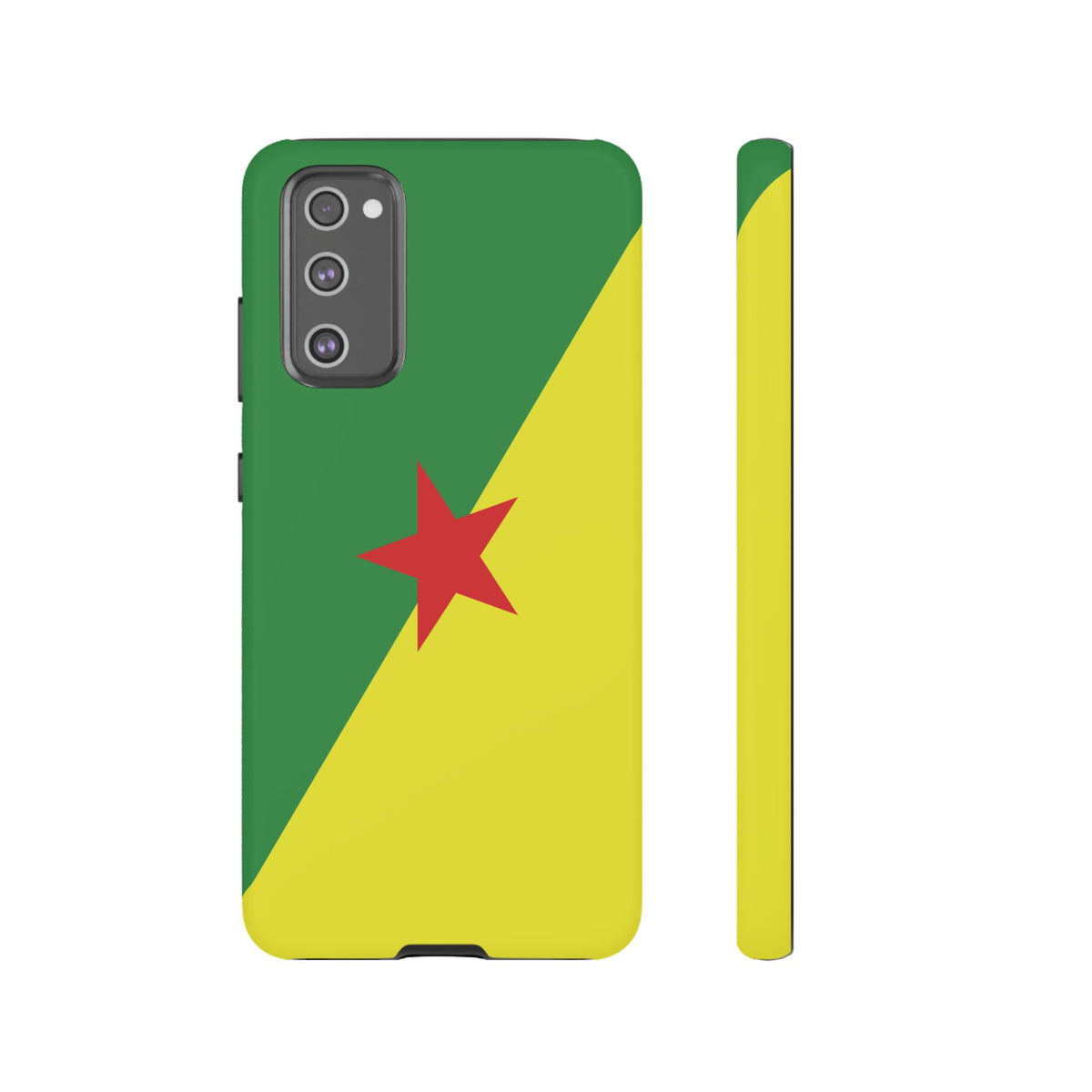 French Guiana Flag Tough Phone Case - Irie Blues Boutique