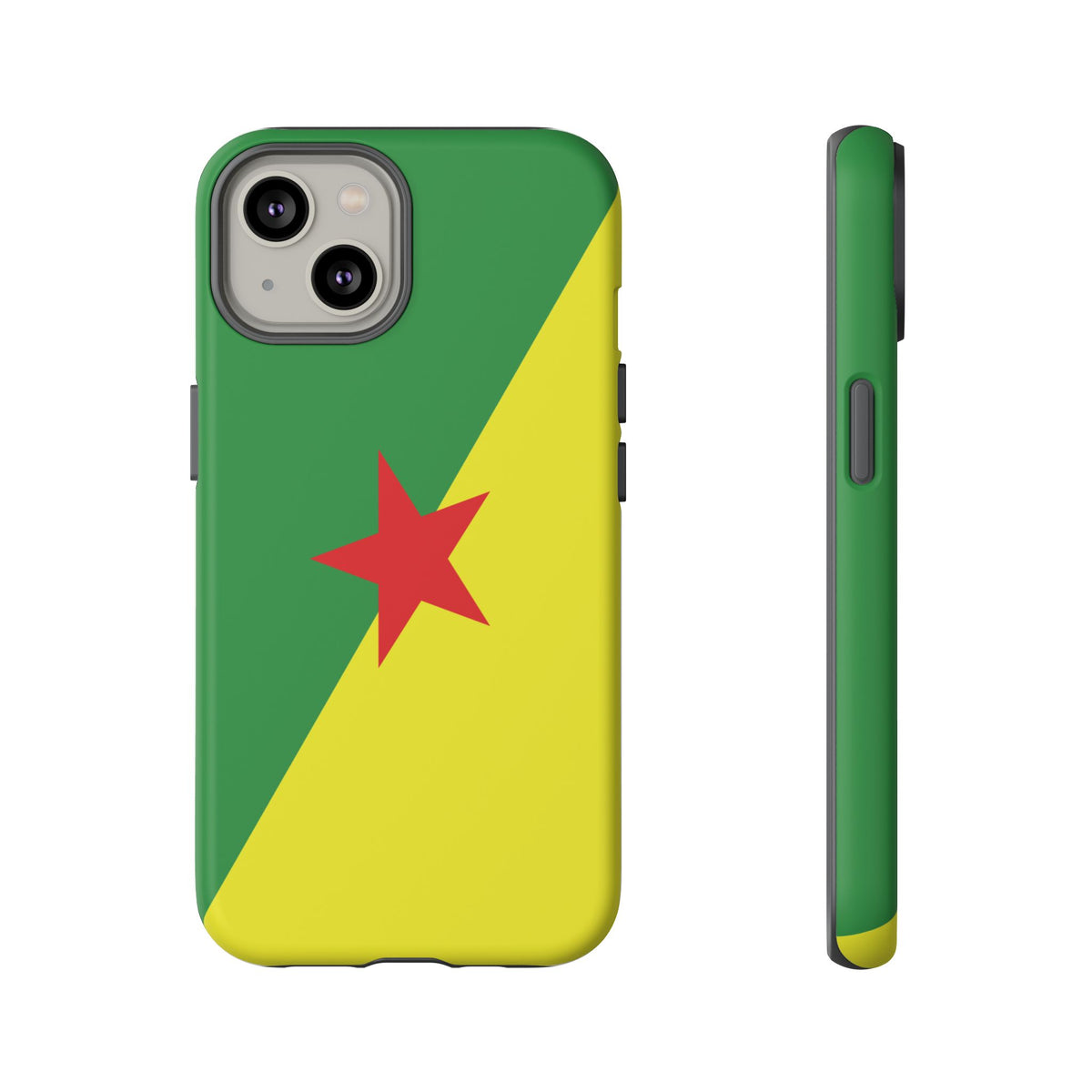 French Guiana Flag Tough Phone Case - Irie Blues Boutique