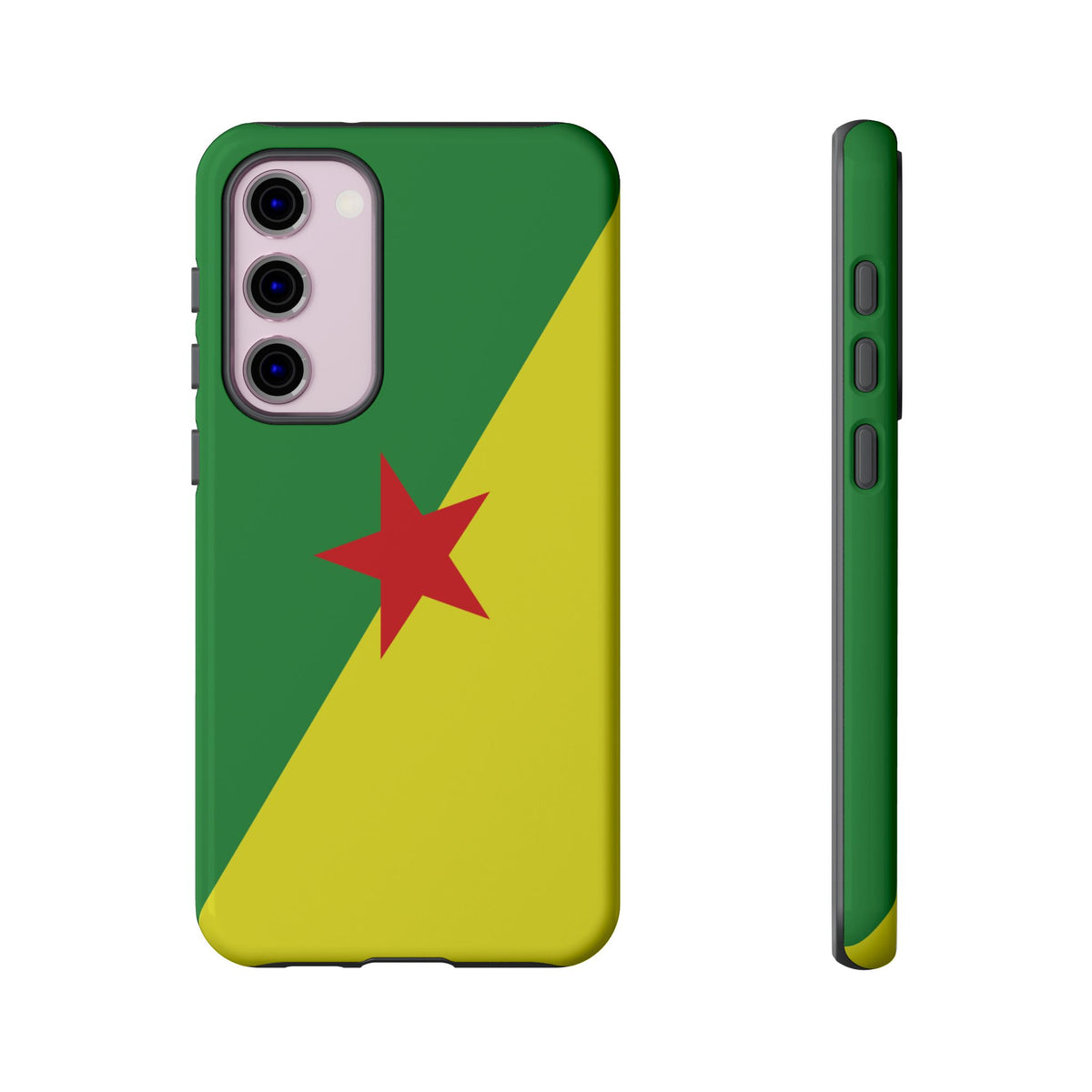French Guiana Flag Tough Phone Case - Irie Blues Boutique