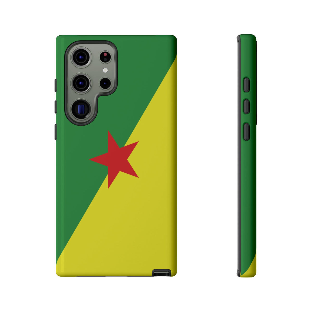 French Guiana Flag Tough Phone Case - Irie Blues Boutique