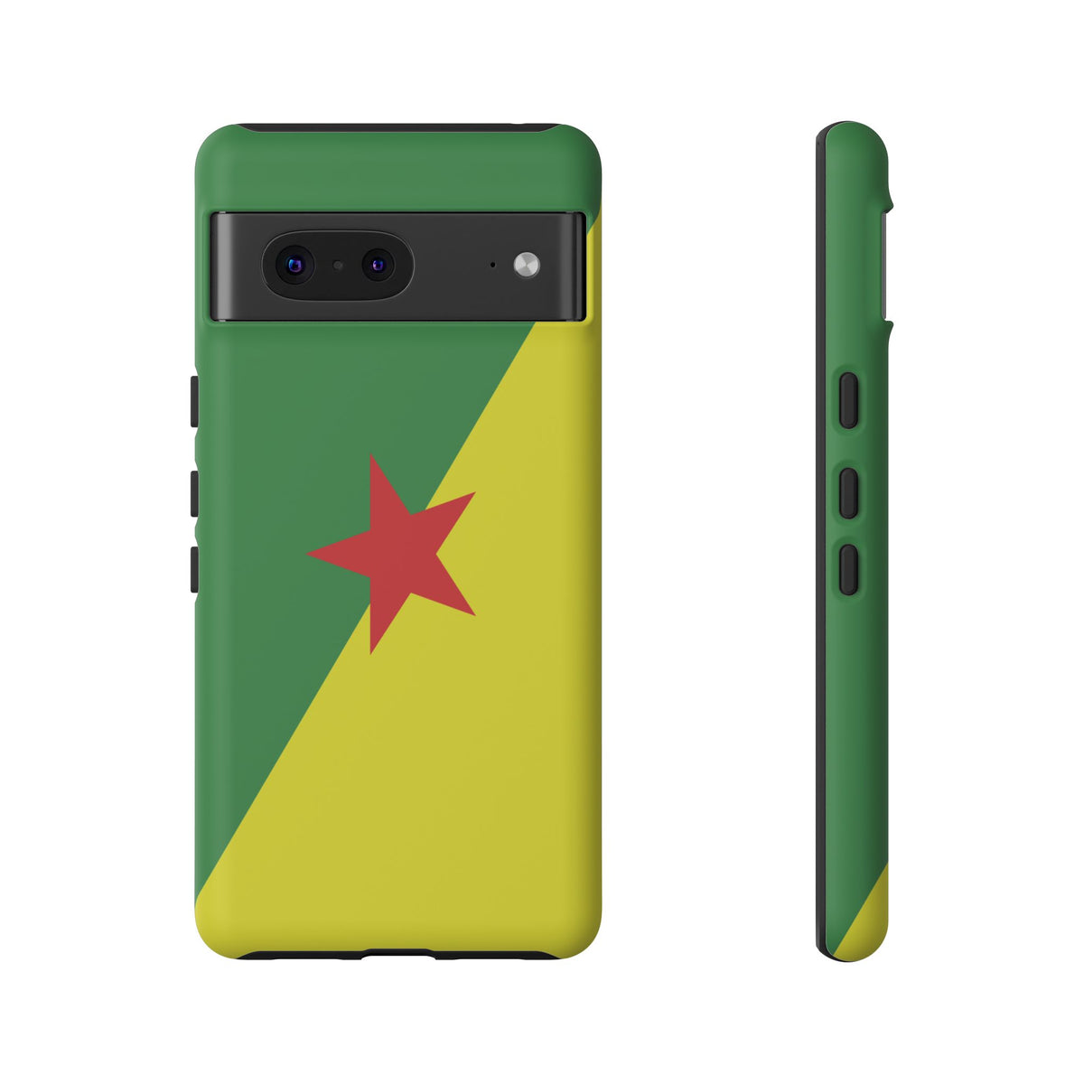 French Guiana Flag Tough Phone Case - Irie Blues Boutique
