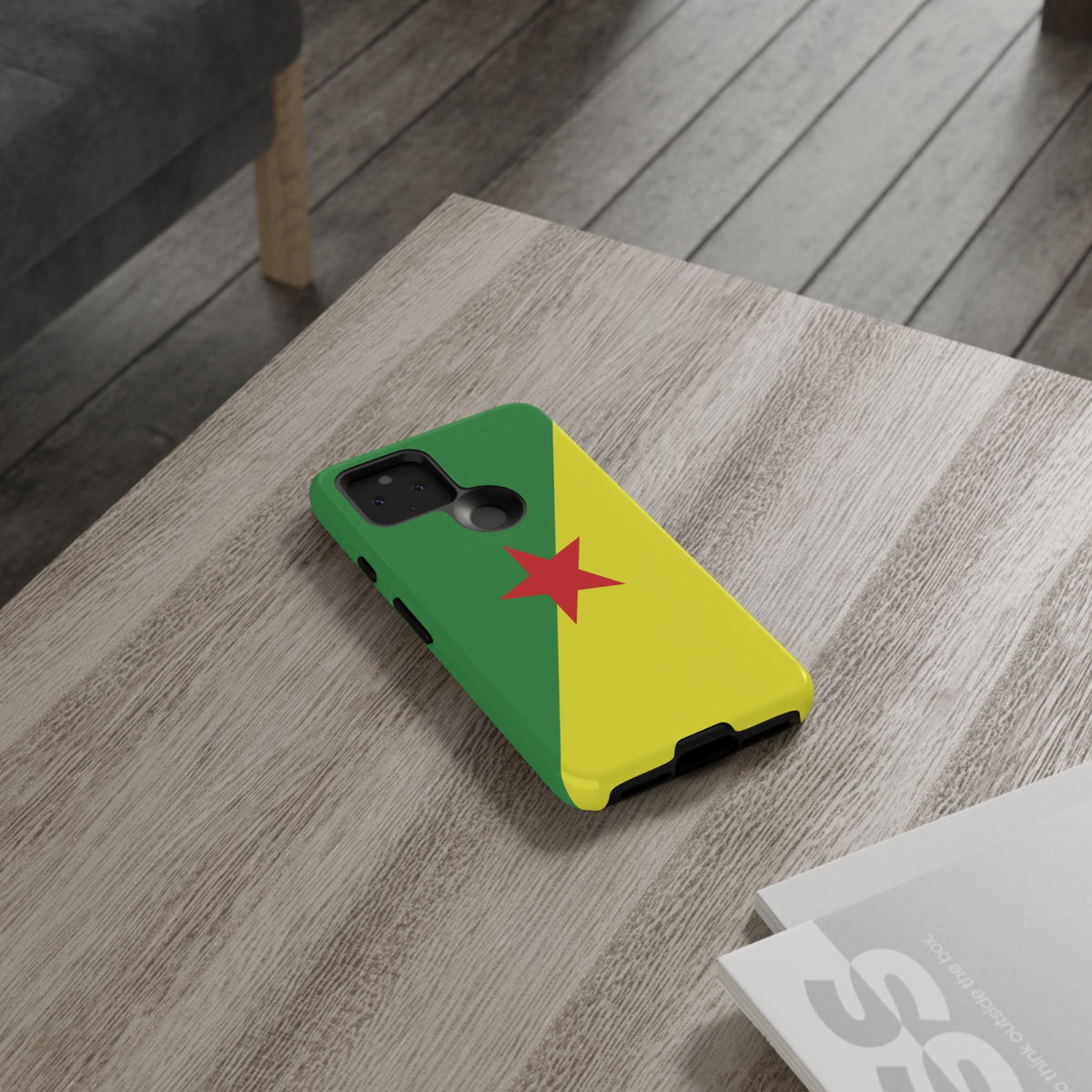 French Guiana Flag Tough Phone Case - Irie Blues Boutique