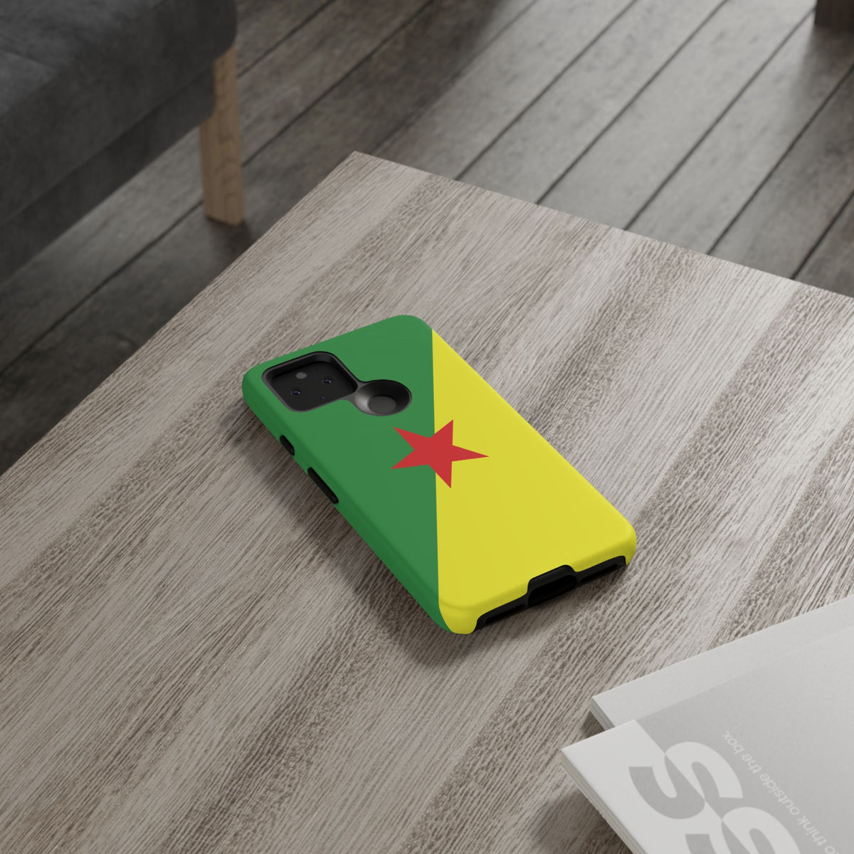French Guiana Flag Tough Phone Case - Irie Blues Boutique