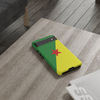 French Guiana Flag Tough Phone Case - Irie Blues Boutique