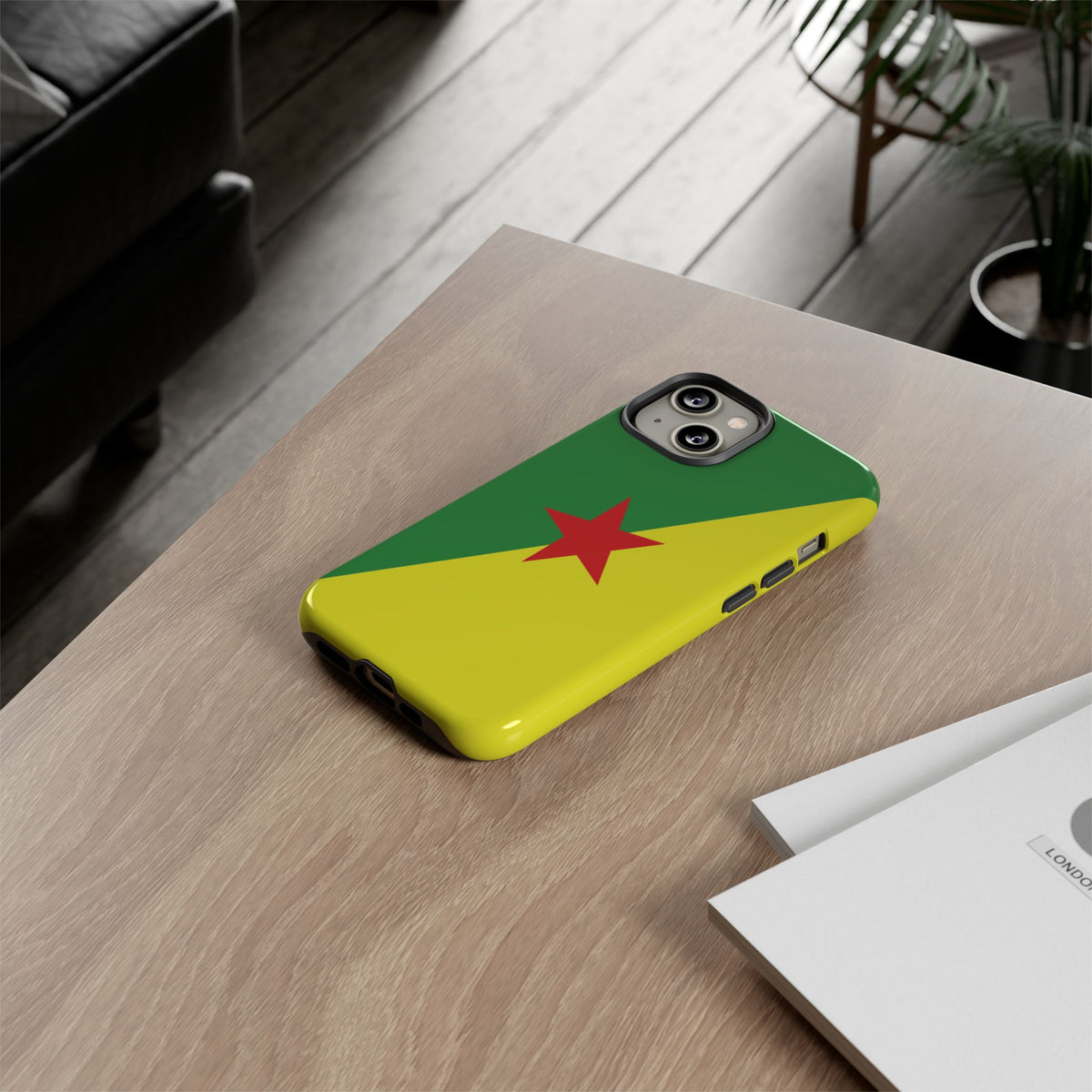 French Guiana Flag Tough Phone Case - Irie Blues Boutique