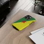 French Guiana Flag Tough Phone Case - Irie Blues Boutique