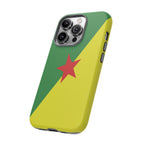 French Guiana Flag Tough Phone Case - Irie Blues Boutique