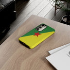 French Guiana Flag Tough Phone Case - Irie Blues Boutique
