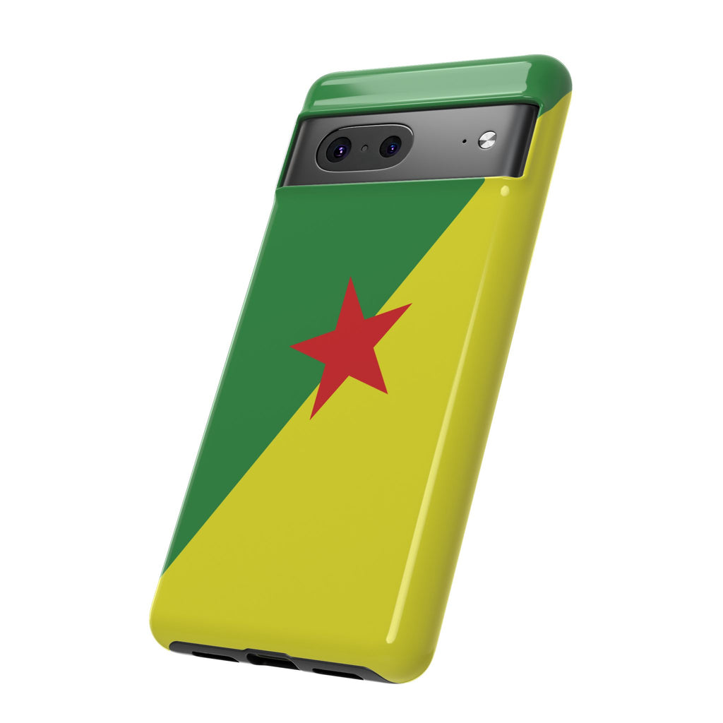 French Guiana Flag Tough Phone Case - Irie Blues Boutique