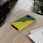 French Guiana Flag Tough Phone Case - Irie Blues Boutique